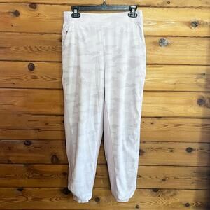 Athleta Brooklyn Light Pink Camo Jogger Pant Size 4